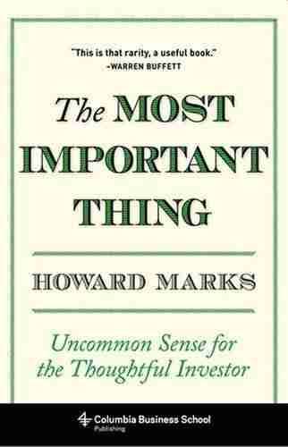 The most important thing - Howard Marks book